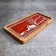 Handmade Mango Wood Warli Hand Painted Serving Tray